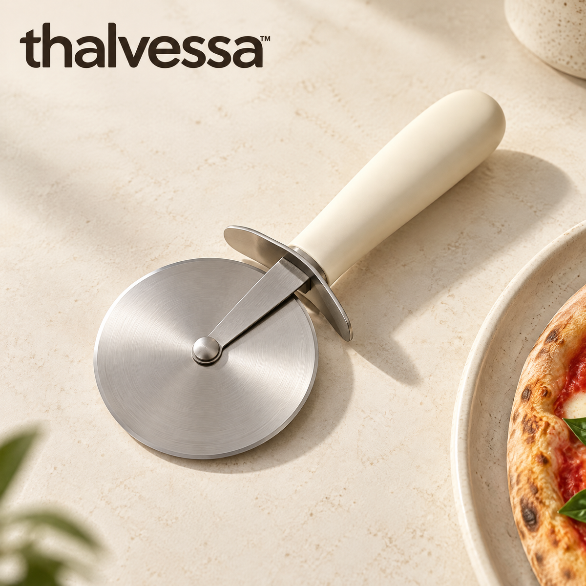Thalvessa™ Stainless Steel Pizza Cutter