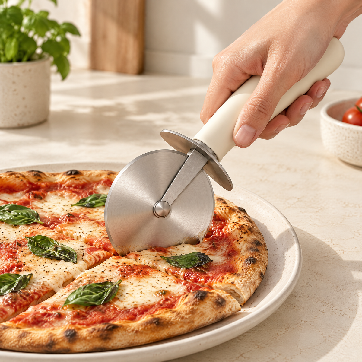 Thalvessa™ Stainless Steel Pizza Cutter
