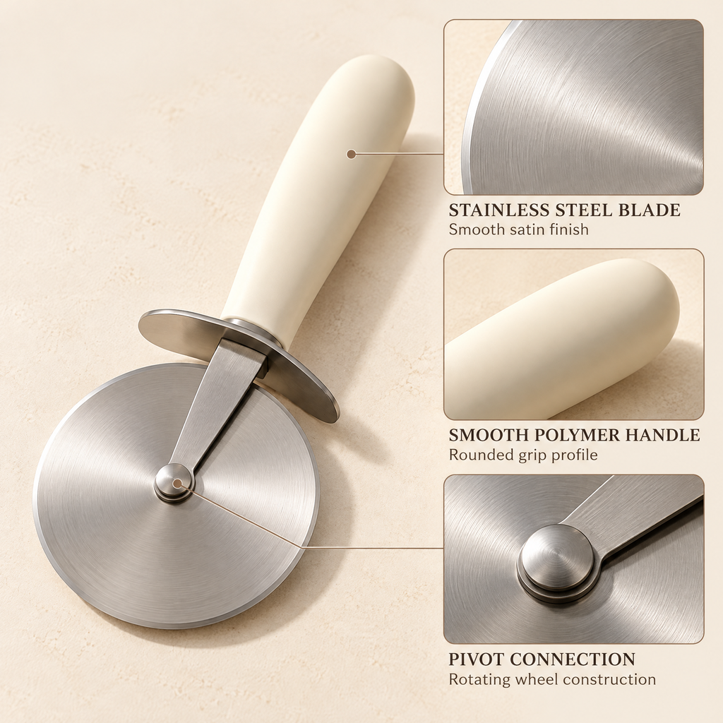 Thalvessa™ Stainless Steel Pizza Cutter